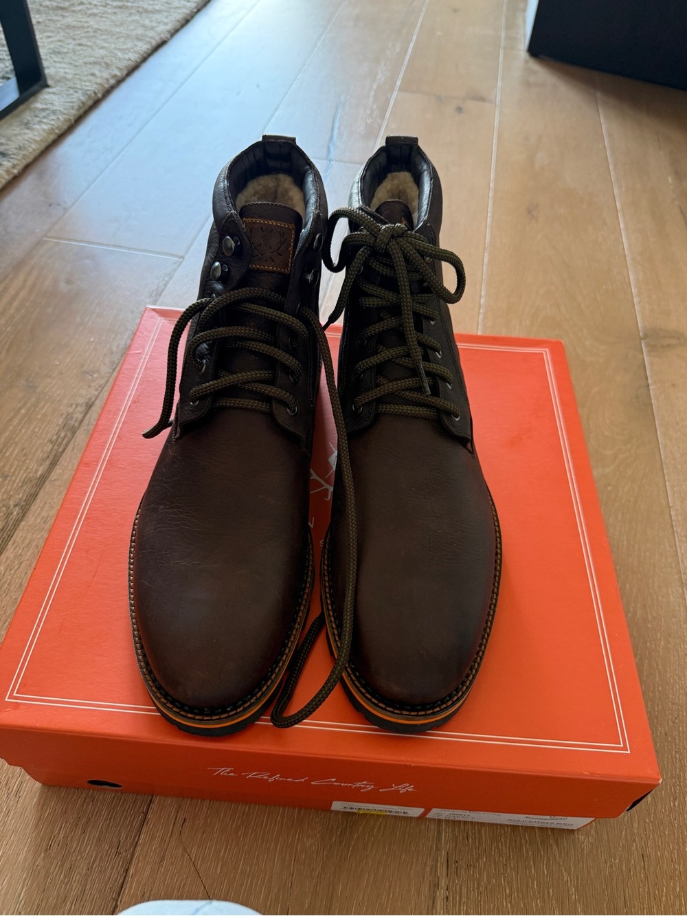 Martin Dingman Brown Leather Chukka Boots